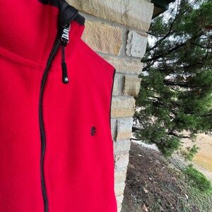 Men's 2X Izod Red Fleece Vest